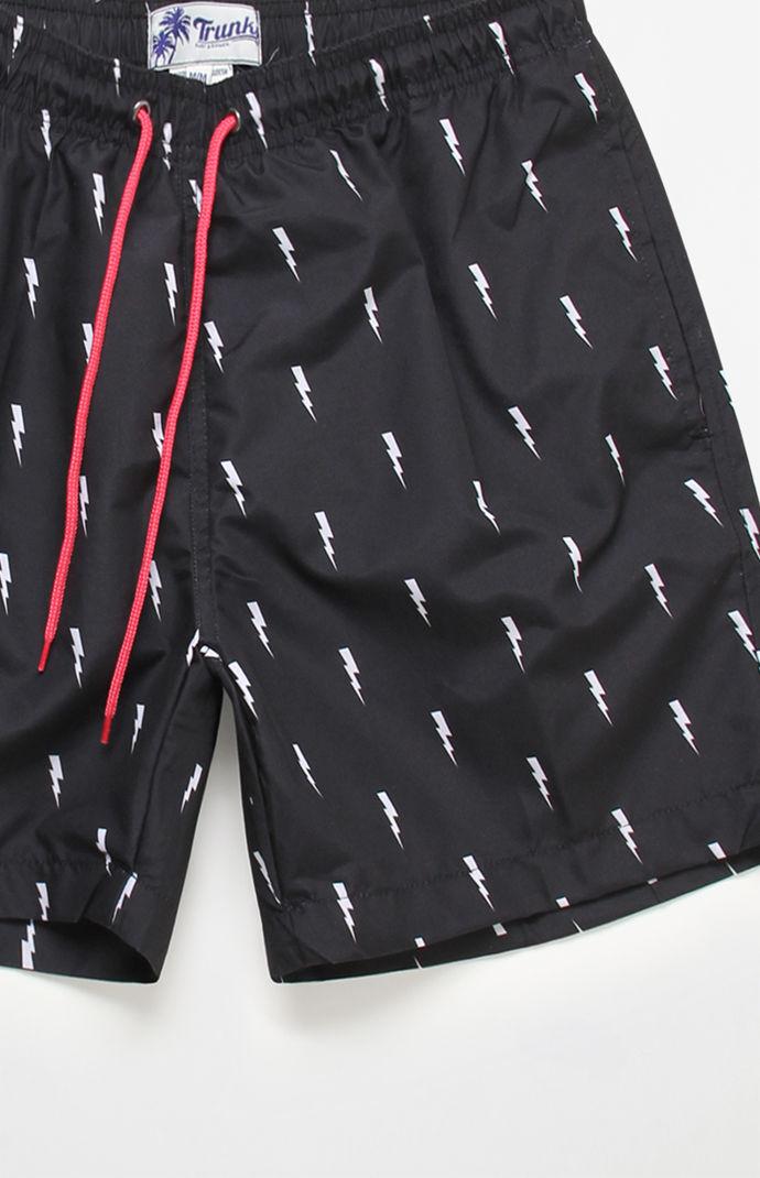 lightning bolt swim trunks
