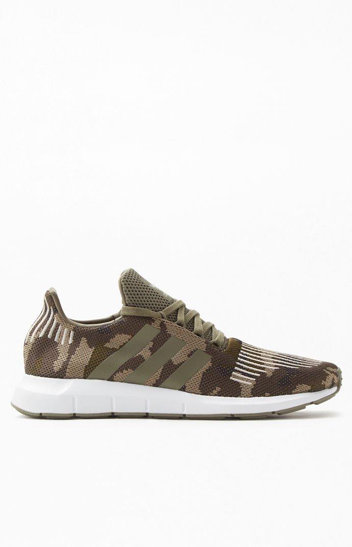 adidas Lace Camo Swift Run Shoes for Men - Lyst