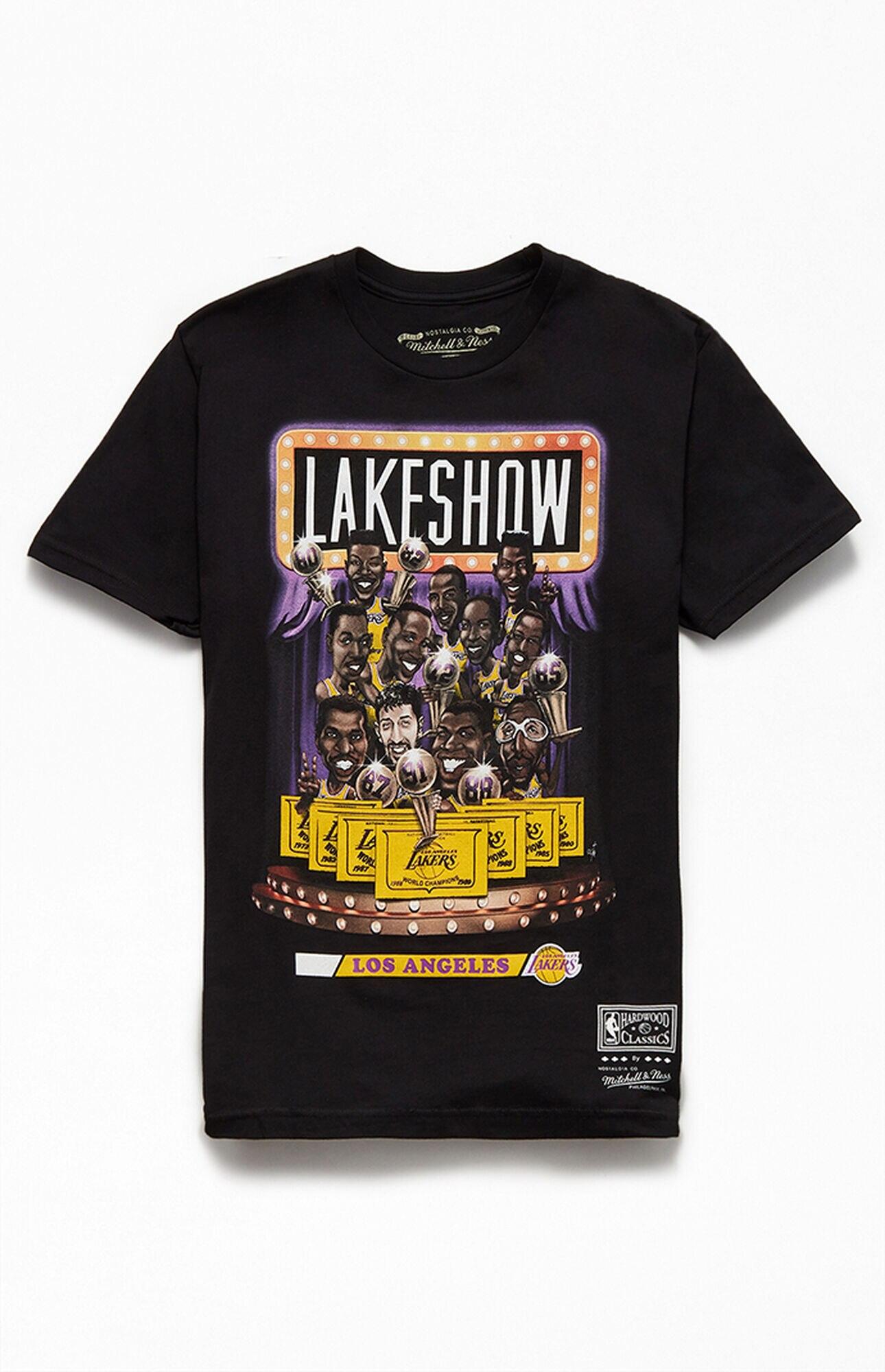 Mitchell & Ness Los Angeles Lakers Lakeshow T-shirt in Black for Men | Lyst