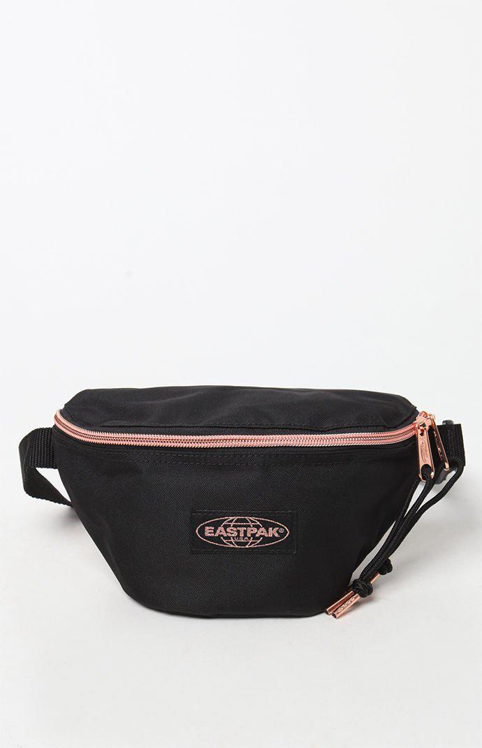 black and gold sling bag