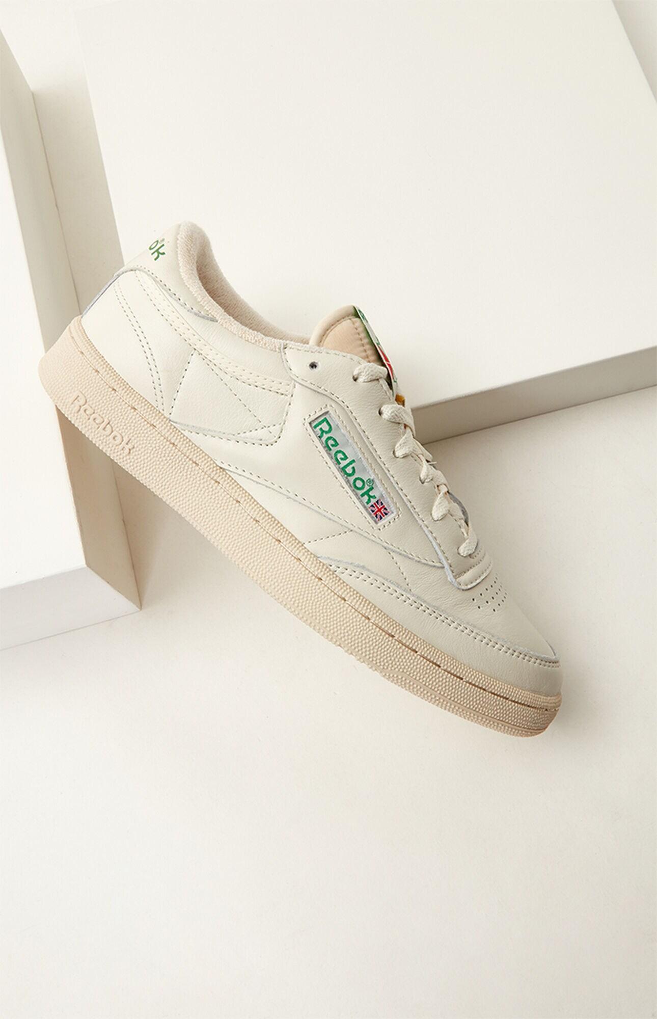 Reebok Leather Off White Club C 85 Vintage Shoes for Men - Lyst