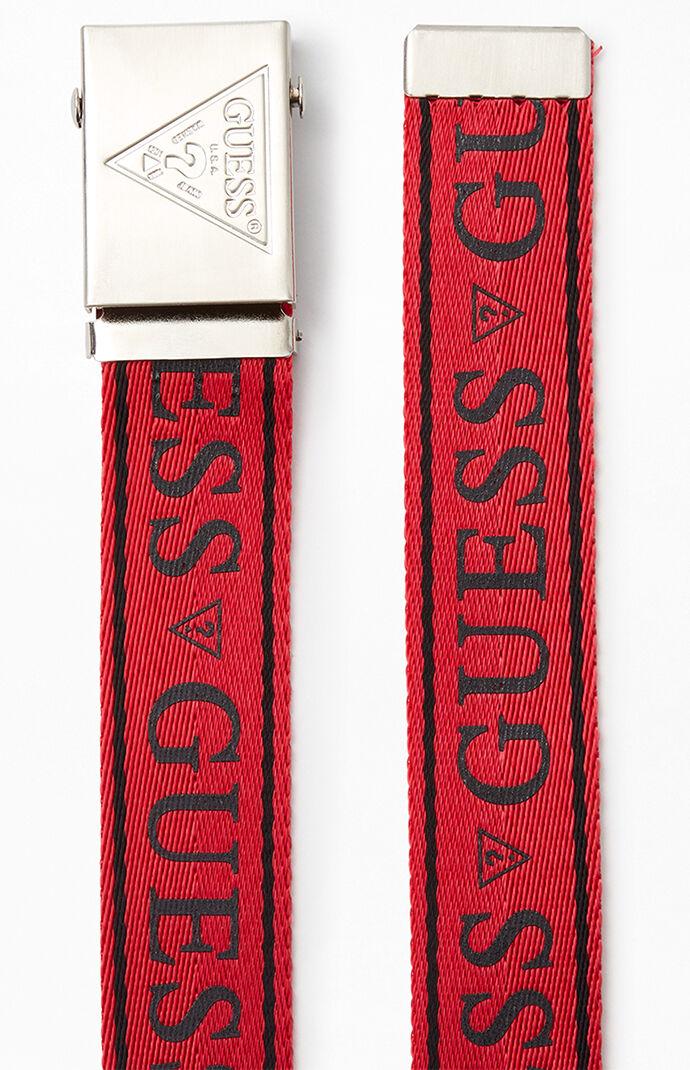 red guess belt
