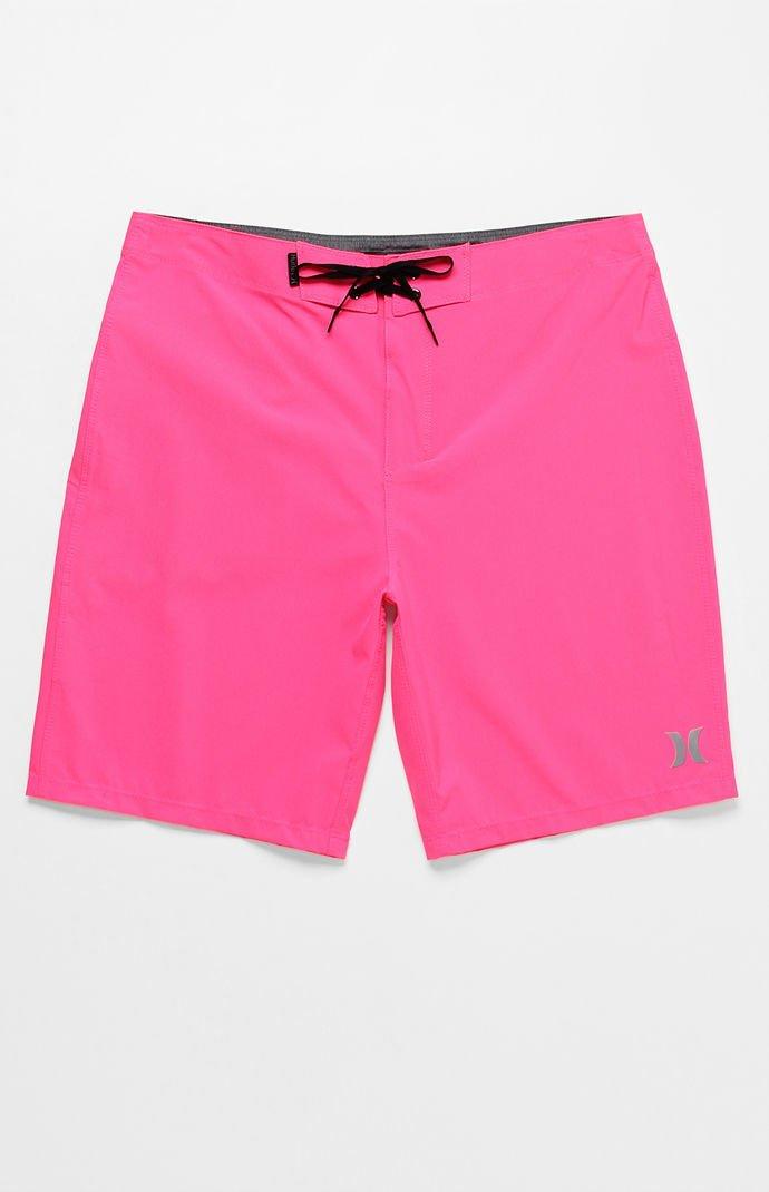 hurley phantom pink board shorts