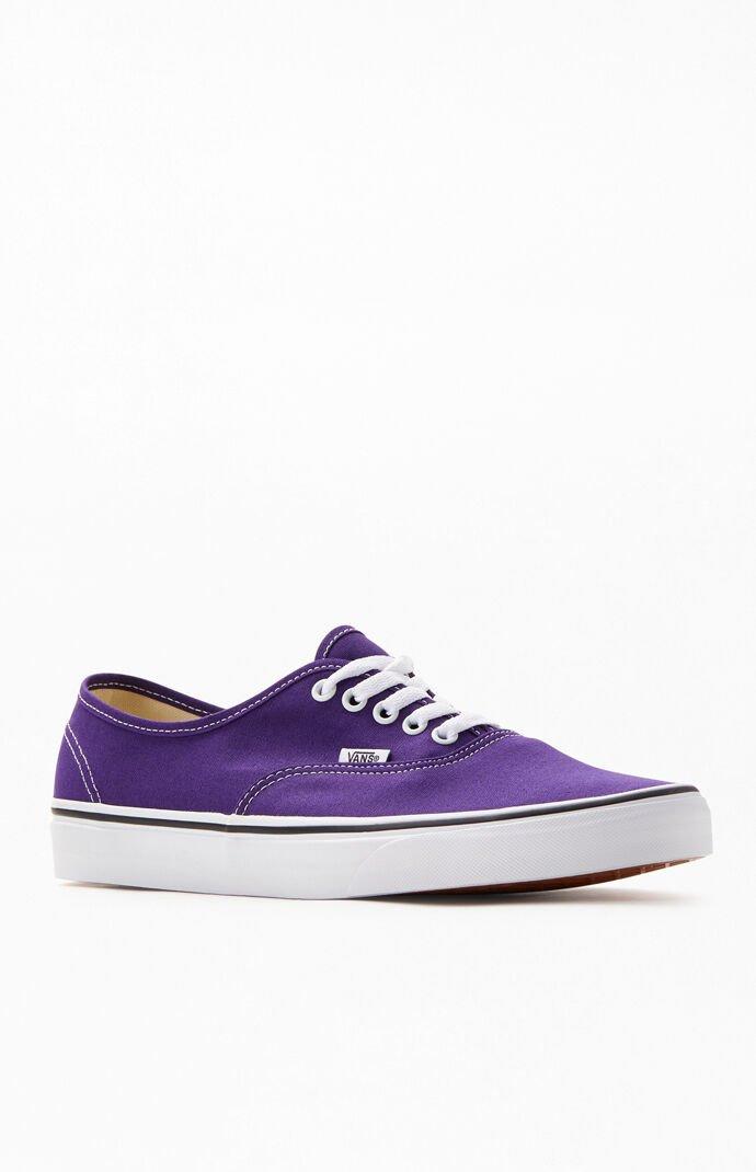 Vans Purple Authentic Shoes for Men | Lyst