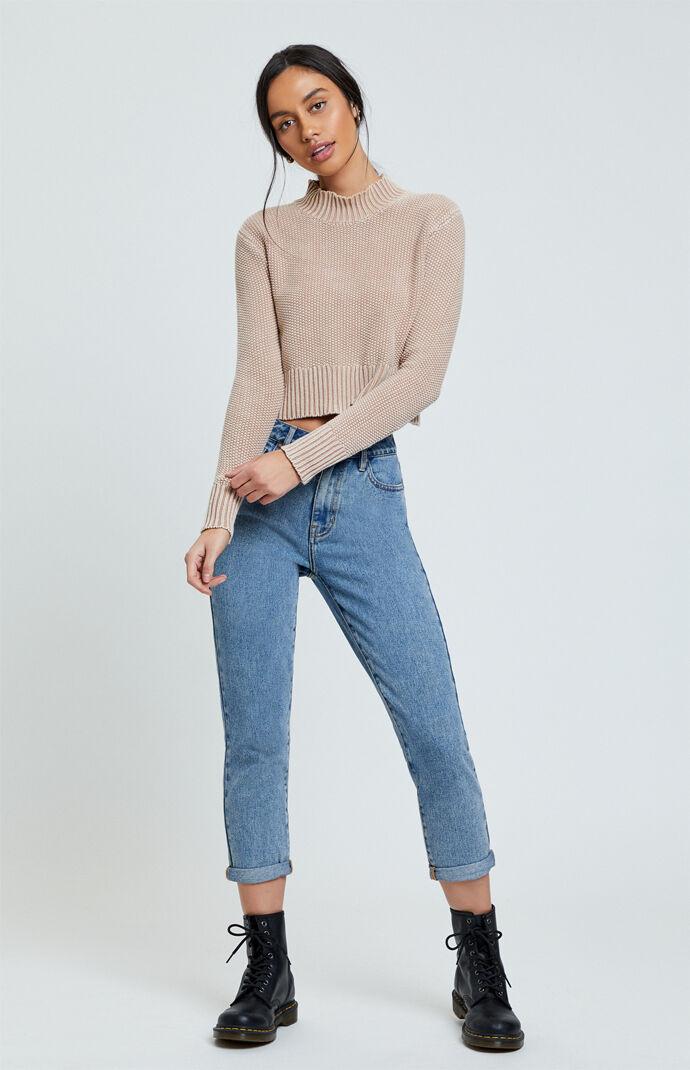lexie blue mom jeans