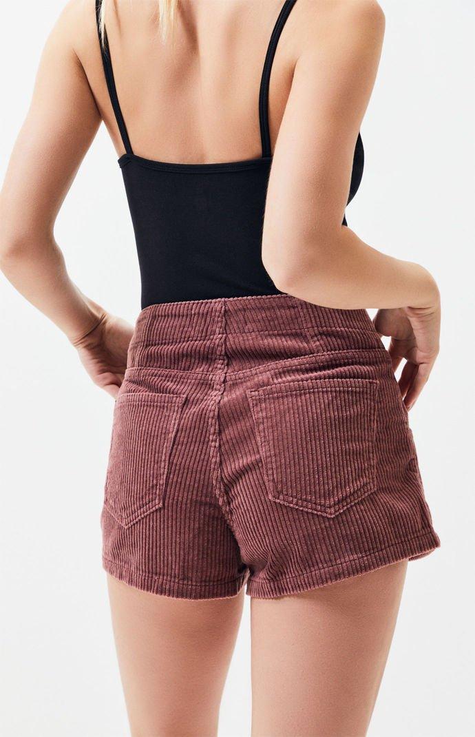 corduroy mom shorts