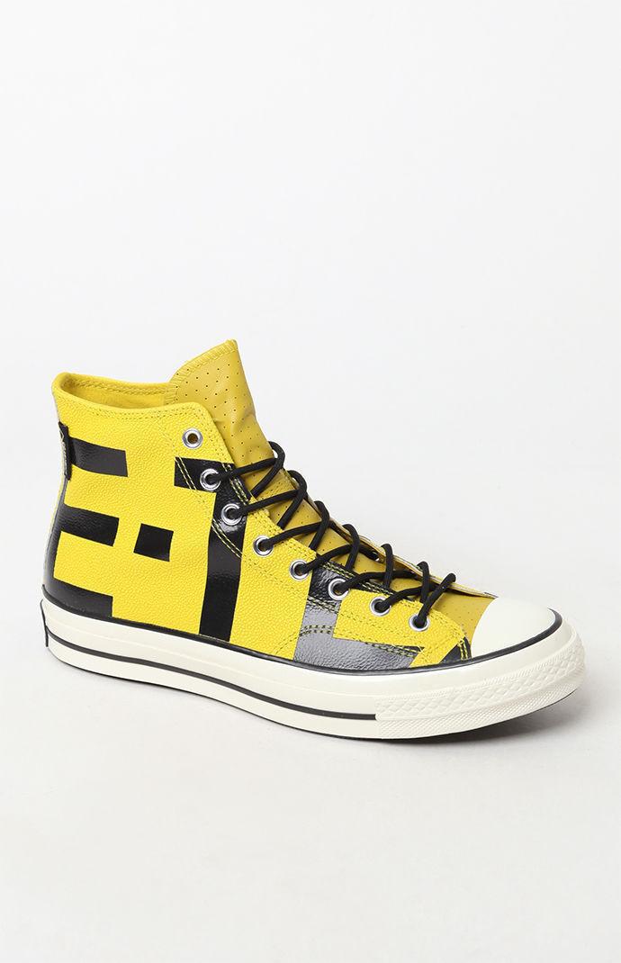 yellow gore tex converse