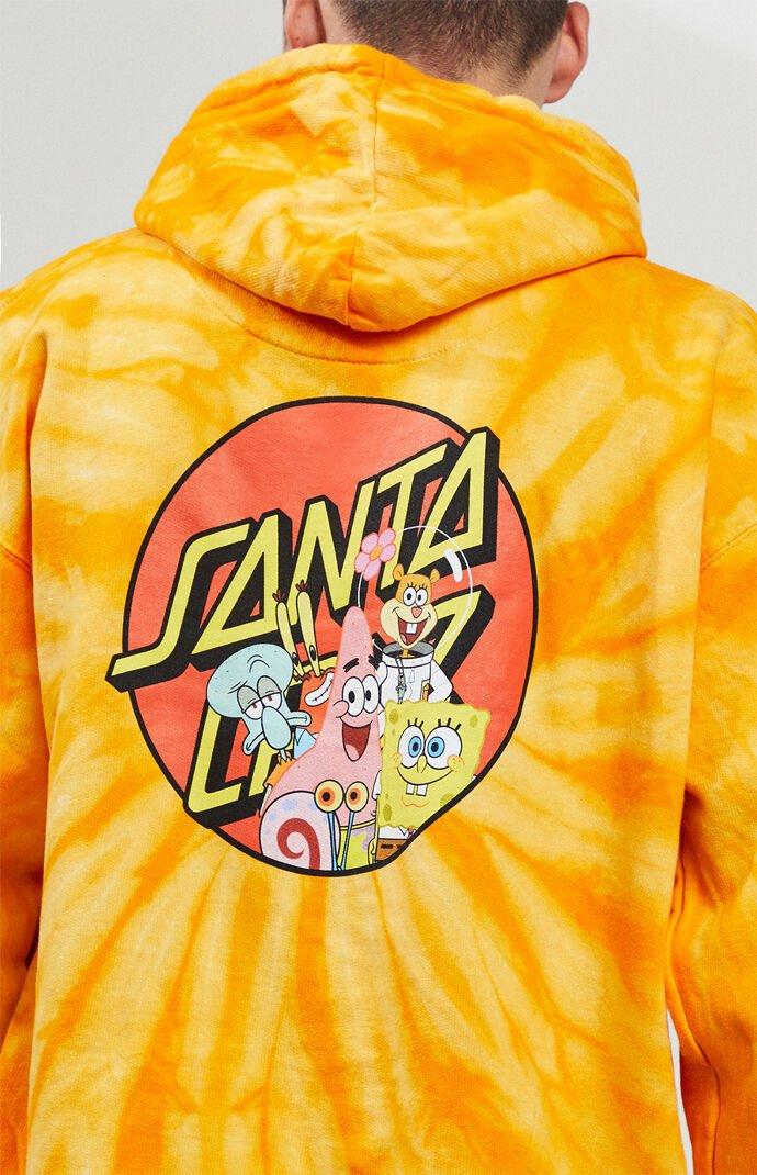 santa cruz spongebob hoodie