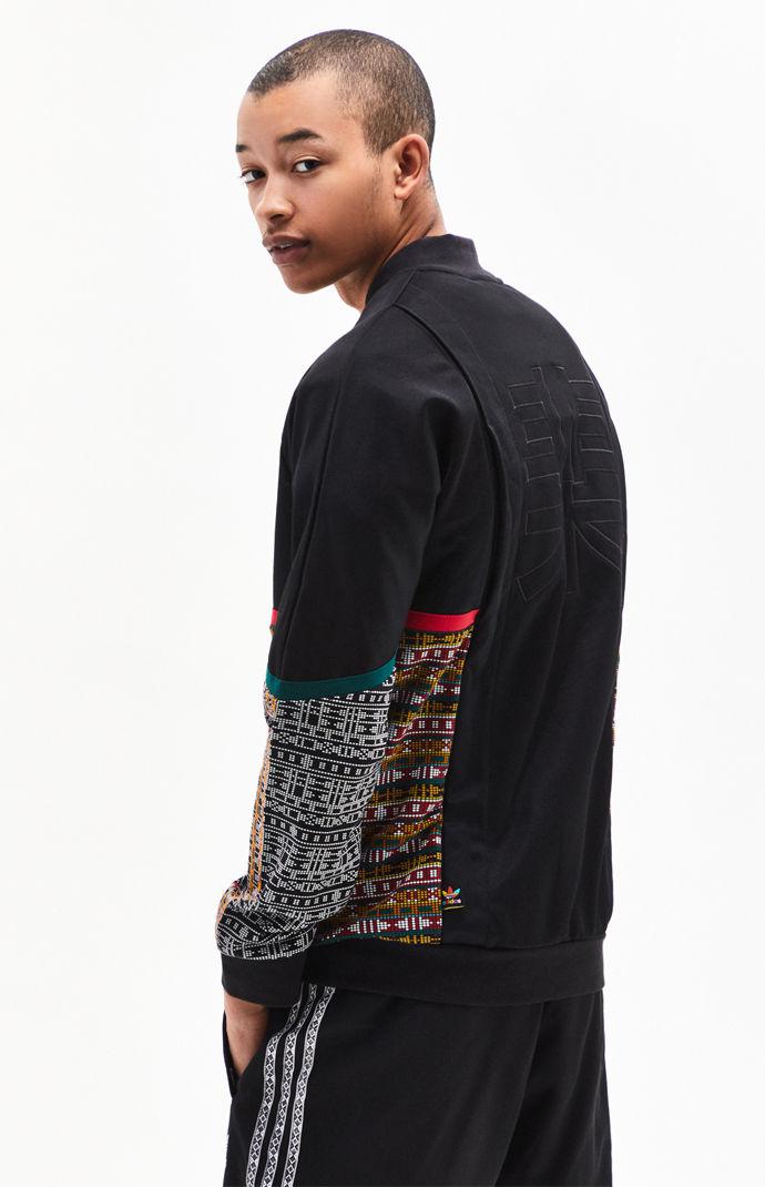 adidas X Pharrell Williams Solar Hu Track Jacket in Black for Men | Lyst