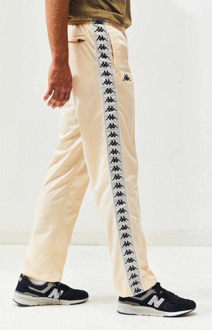 Kappa Synthetic Banda Astoria Track Pants in Cream (Natural) for Men - Lyst