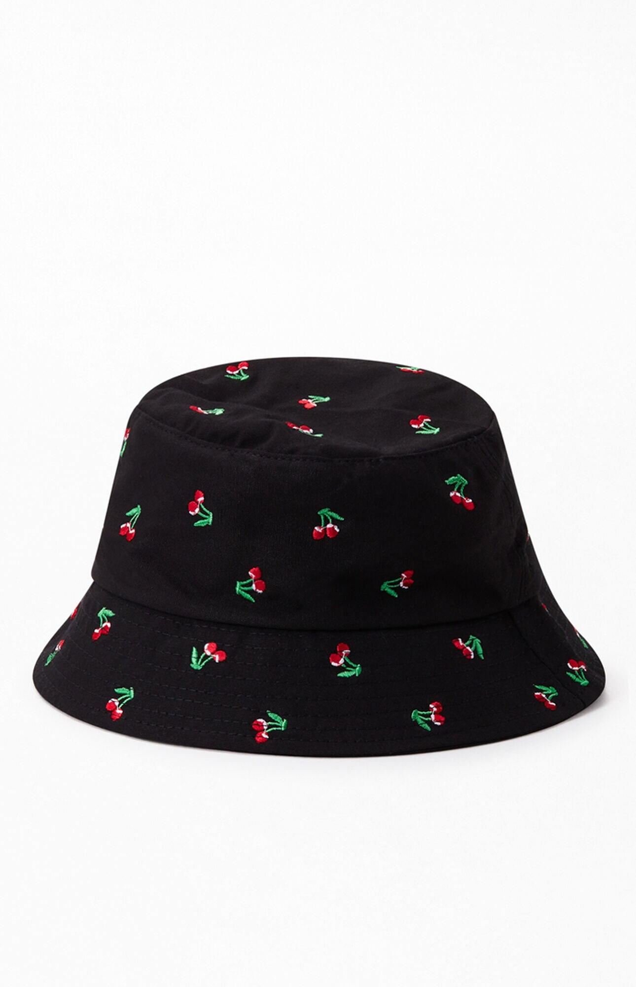 Black cherry bucket hat Clearance