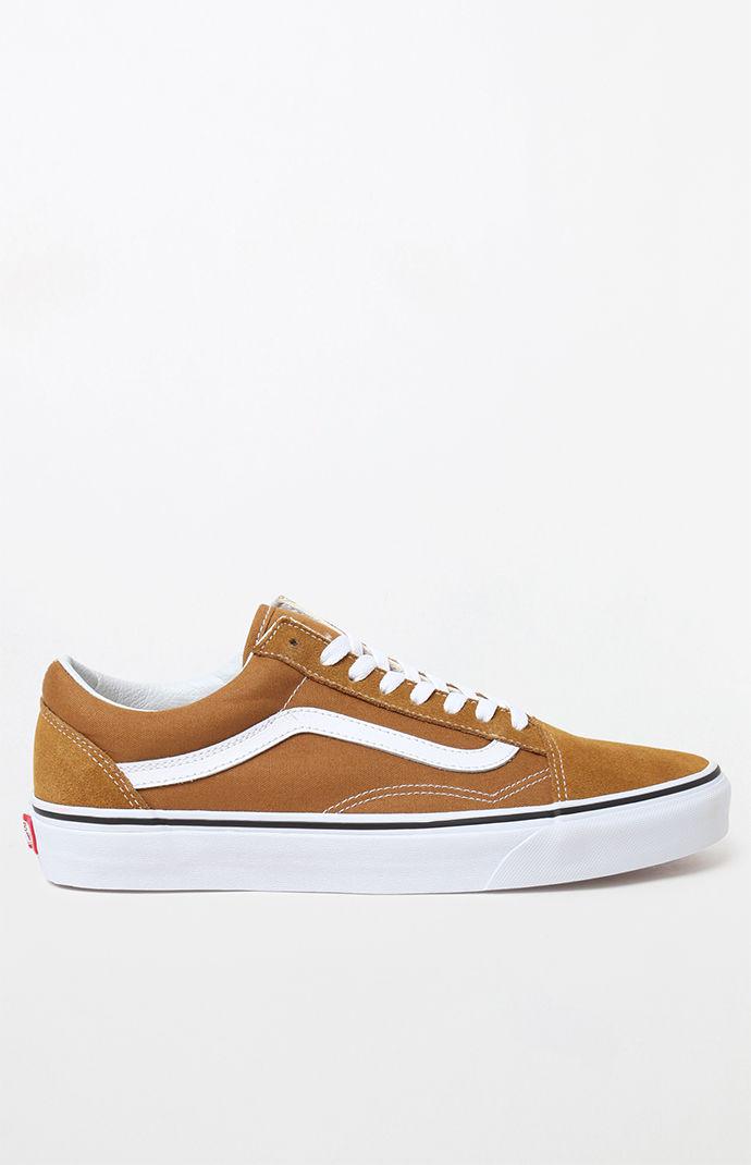 Vans Rubber Color Theory Tan Old Skool Shoes in Brown for Men | Lyst