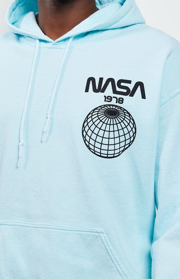 Light blue nasa hoodie Clearance