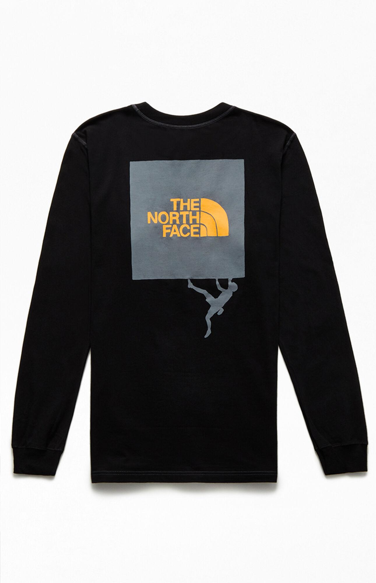 The North Face Box Climb Graphic Long Sleeve T-shirt in Black for Men | Lyst