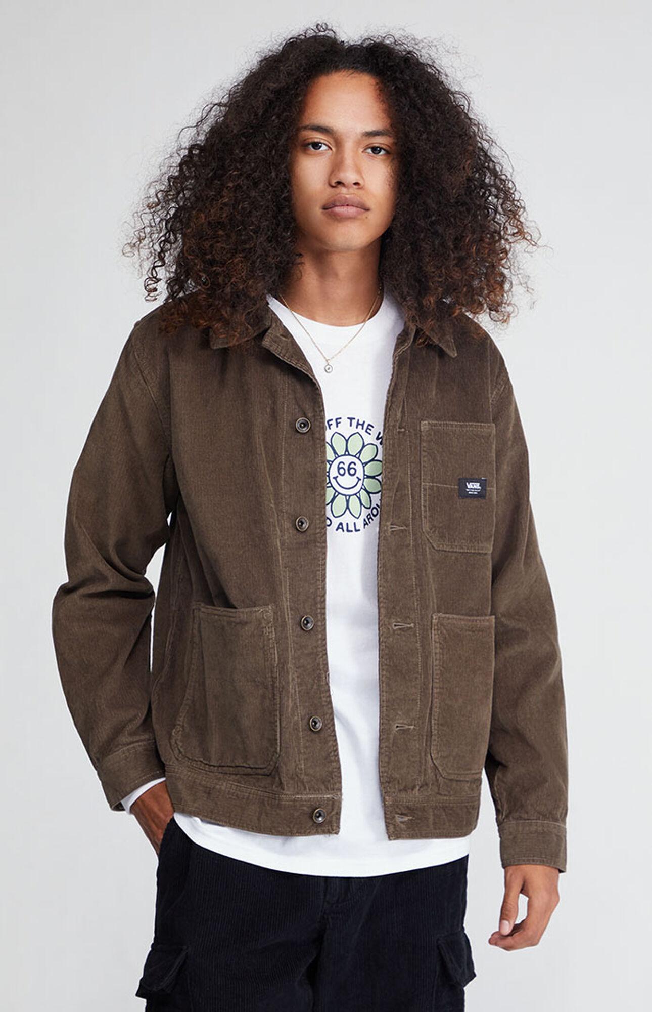 Vans Drill Chore Corduroy Jacket in Brown for Men Lyst
