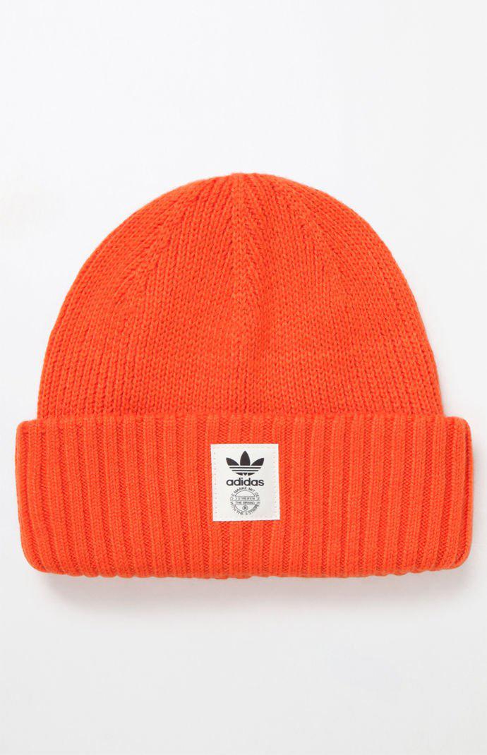 adidas Utility Orange Beanie for Men | Lyst