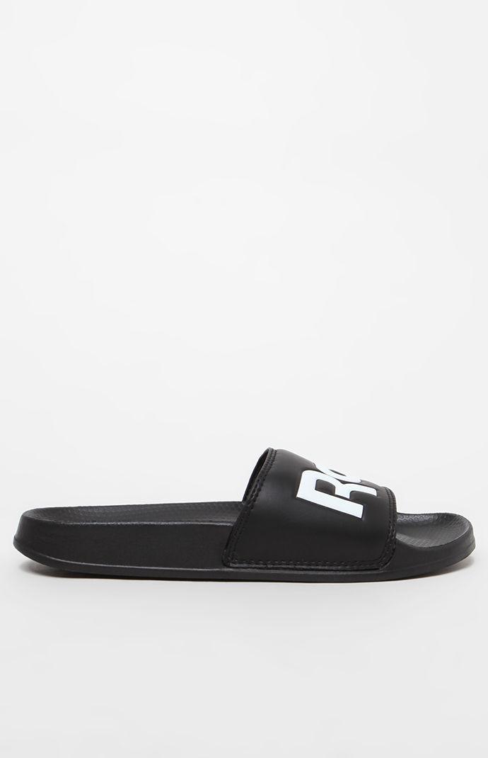 reebok leather sandals