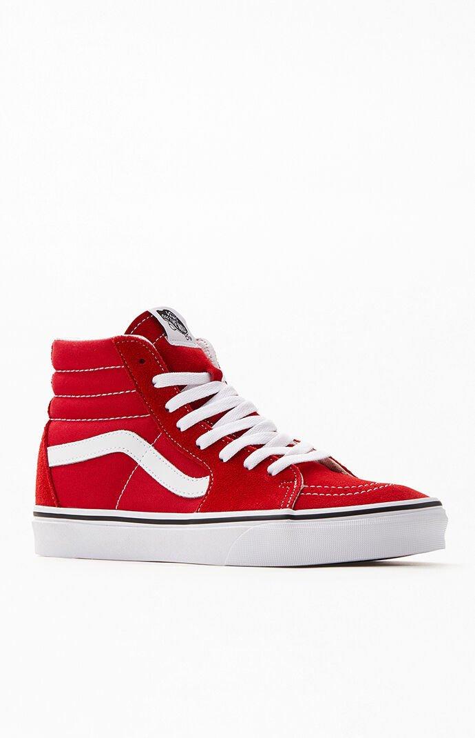 vans sk8 hi rojas