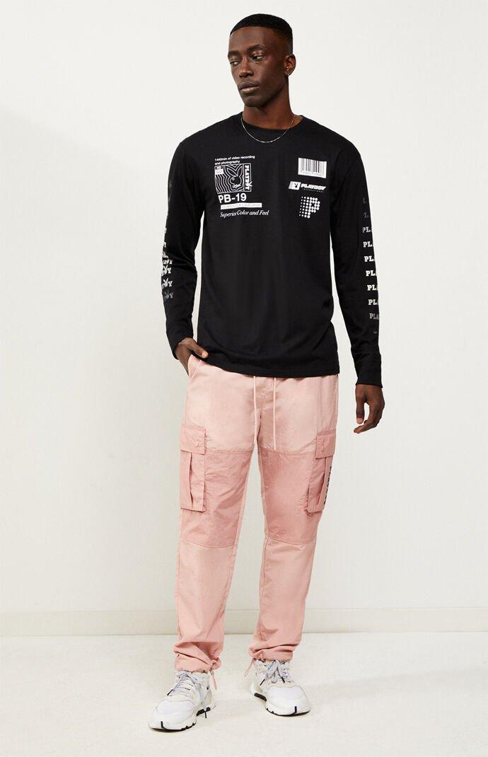 PacSun X Playboy Paneled Cargo Pants in Pink for Men | Lyst
