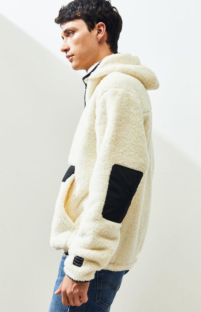 sherpa sweatshirt mens