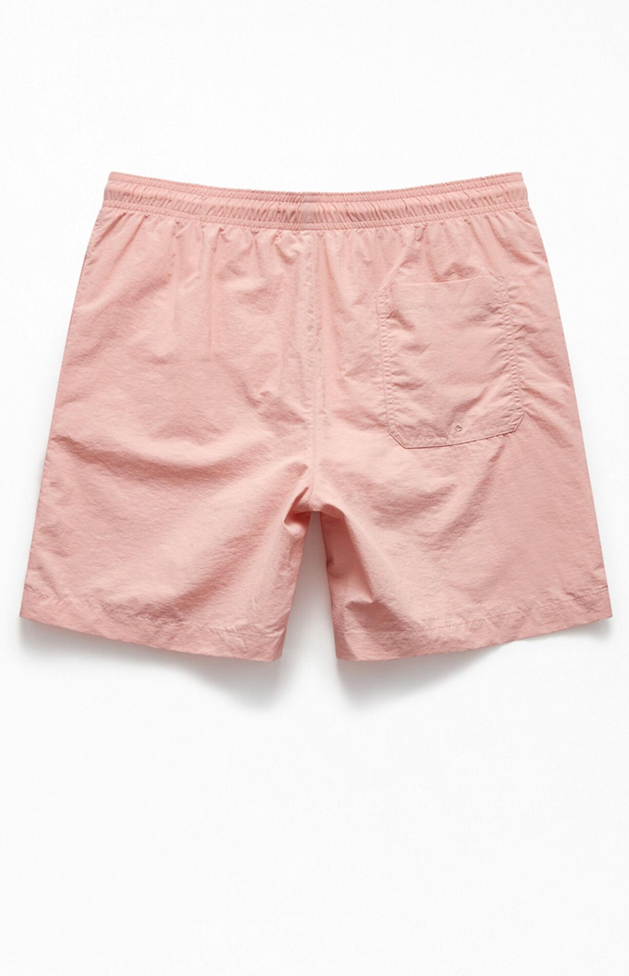 pacsun pink swim trunks