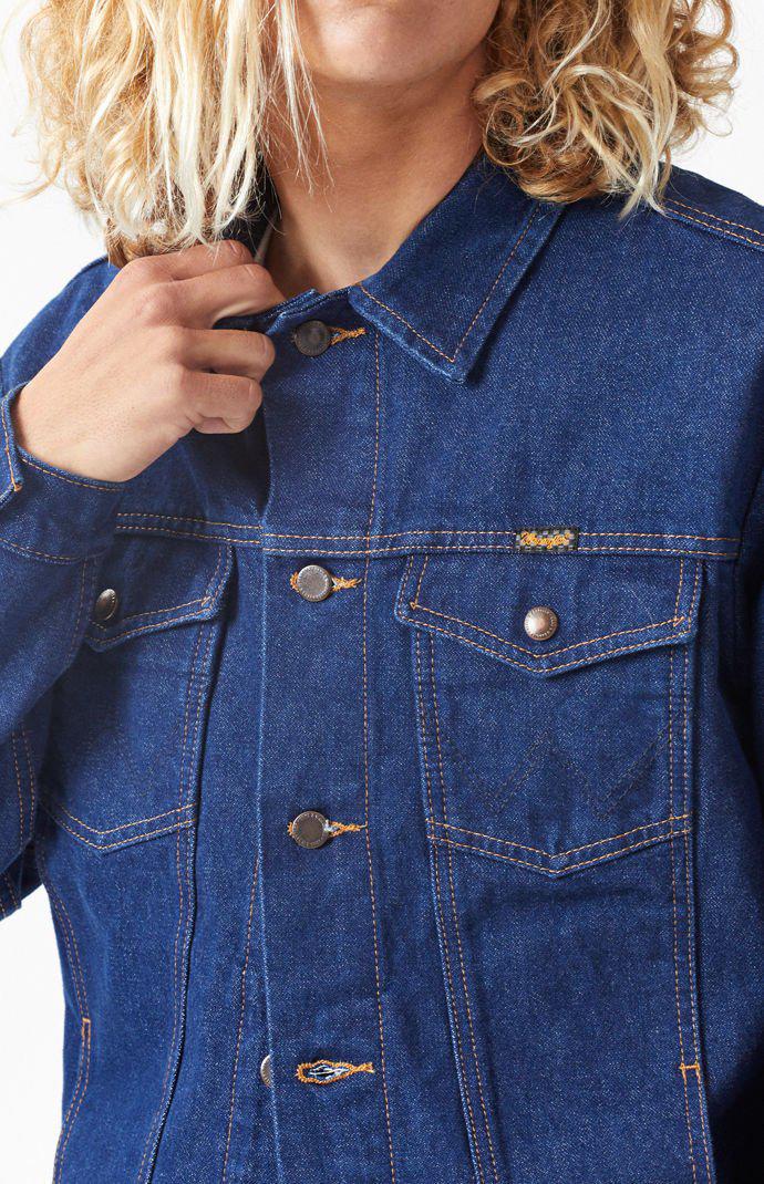 wrangler x vans denim jacket