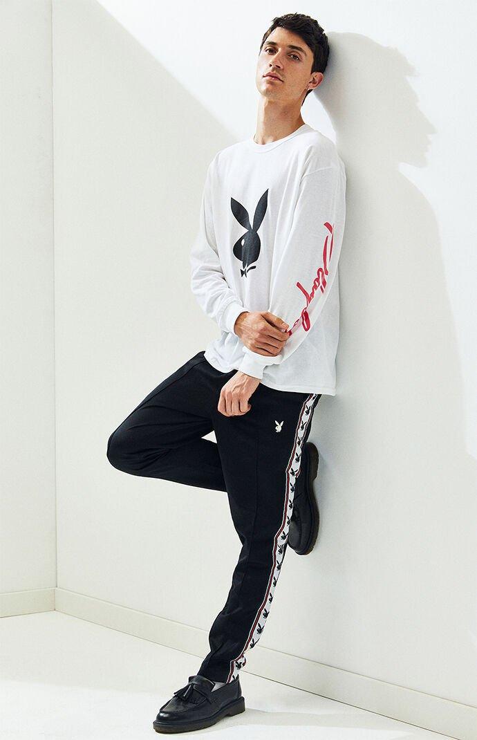 pacsun x playboy side stripe sweatpants