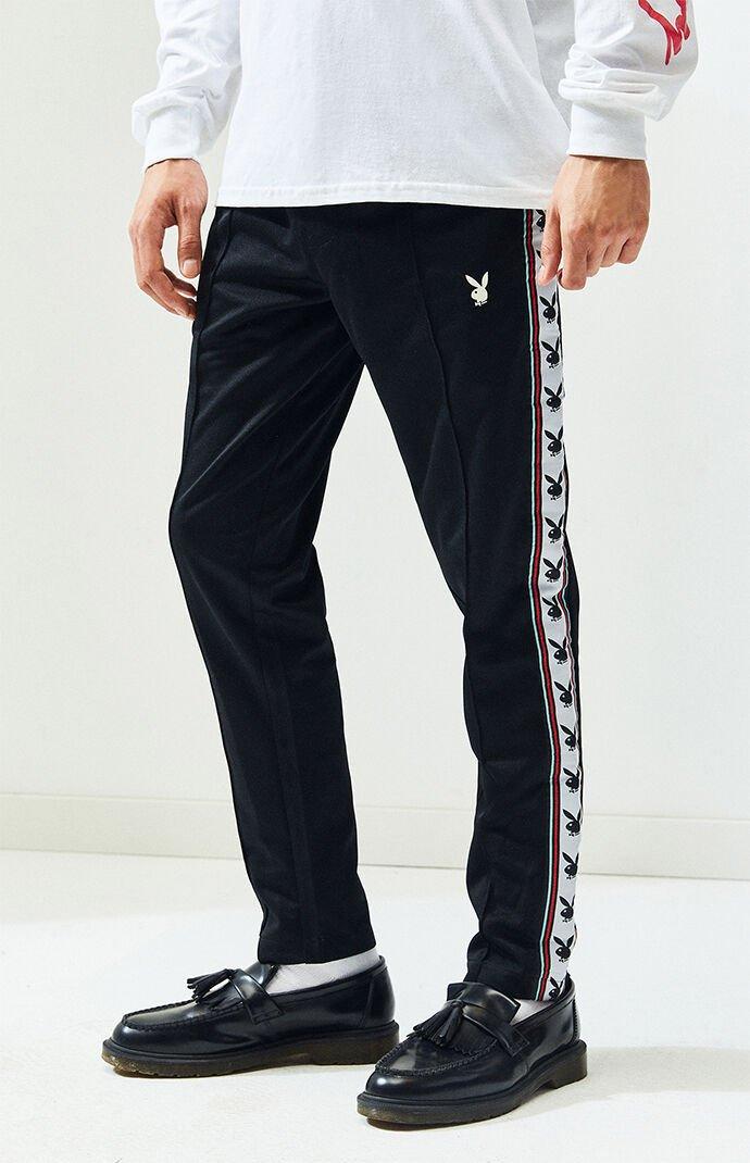 PacSun X Playboy Taped Tricot Track Pants in Black for Men - Lyst