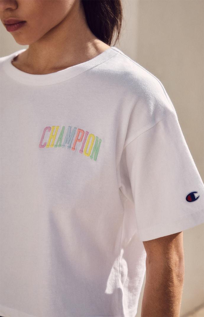 champion t shirt rainbow