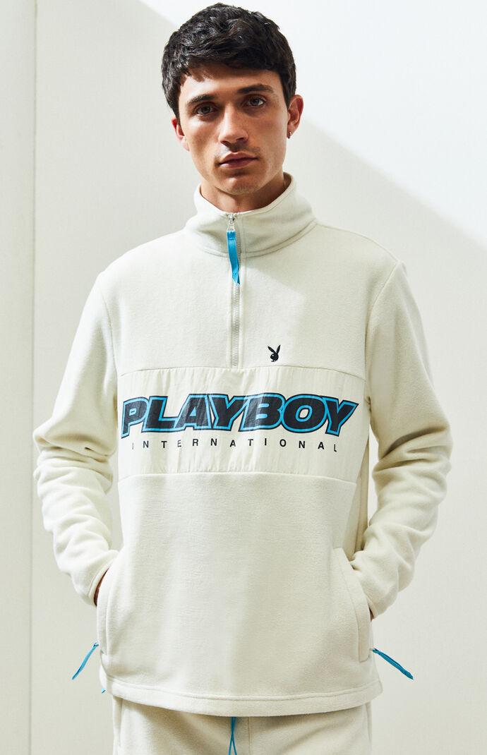 Playboy half zip sweatshirt Clearance