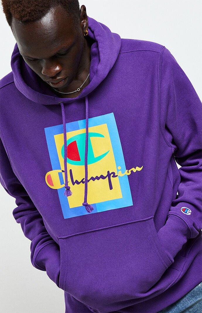 vintage purple champion sweatshirt