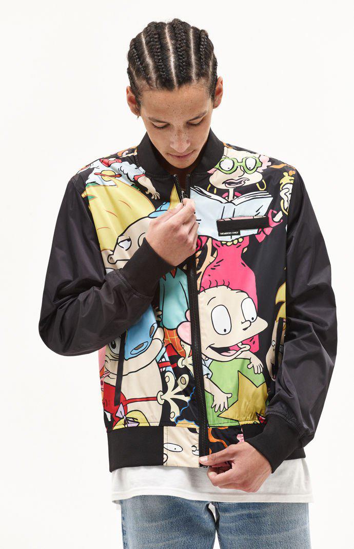 nickelodeon reversible bomber jacket