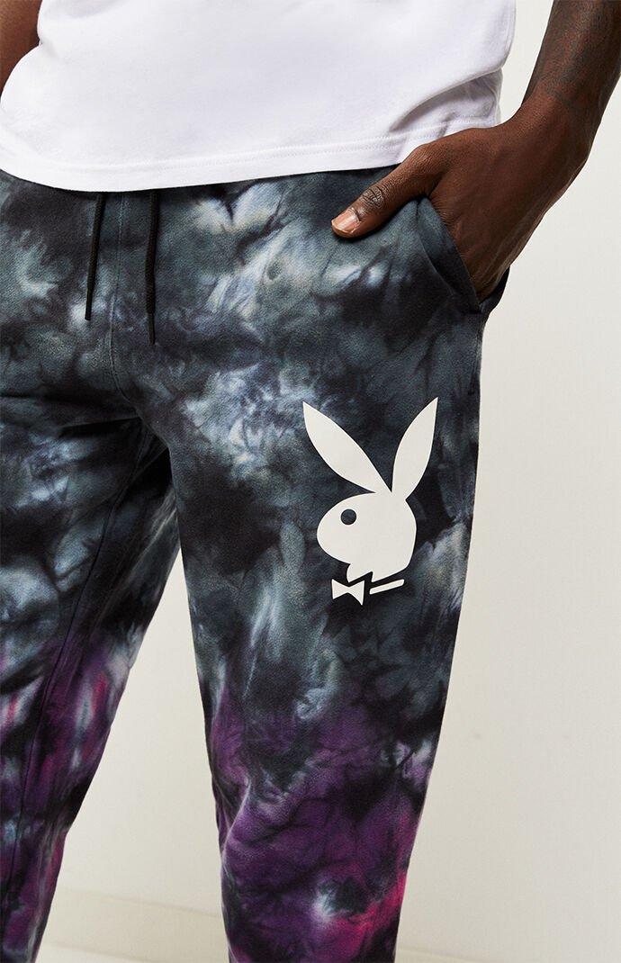 playboy sweatpants black