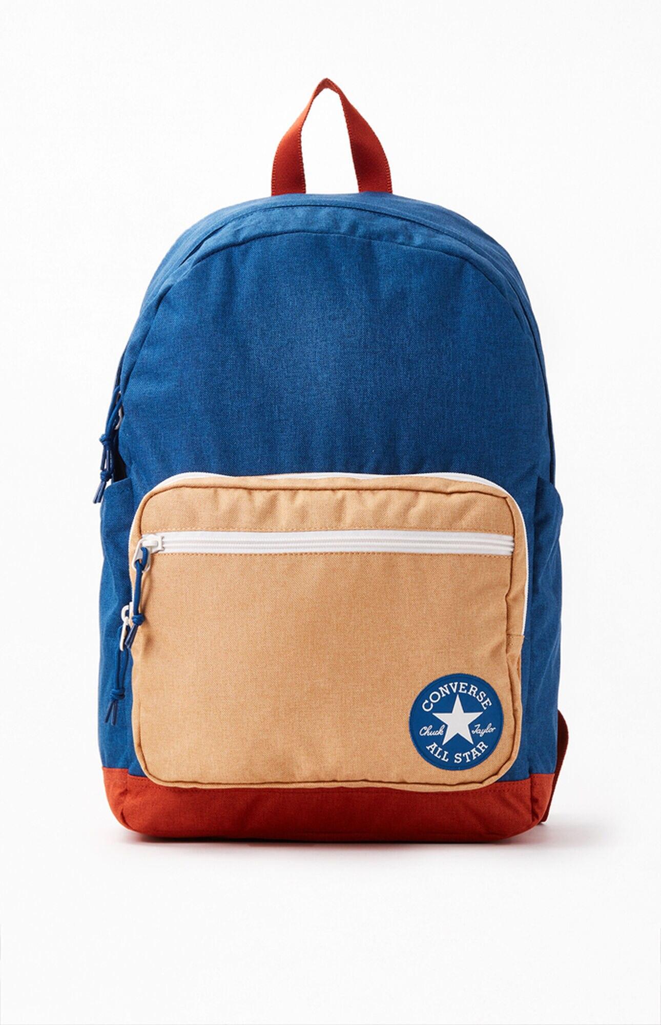 Converse Colorblock Go 2 Backpack in Blue for Men | Lyst