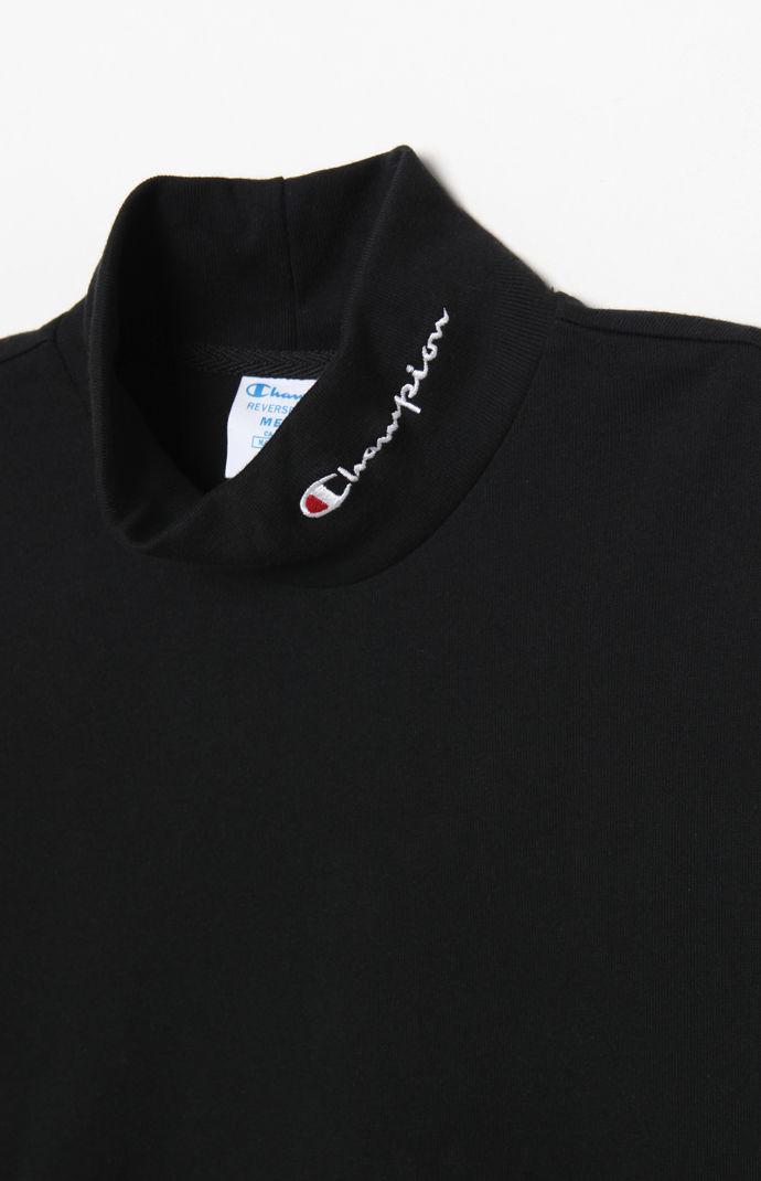 champion mock neck long sleeve