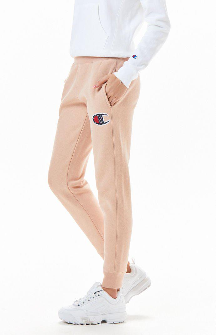 Tan Champion Joggers Flash Sales, 52 