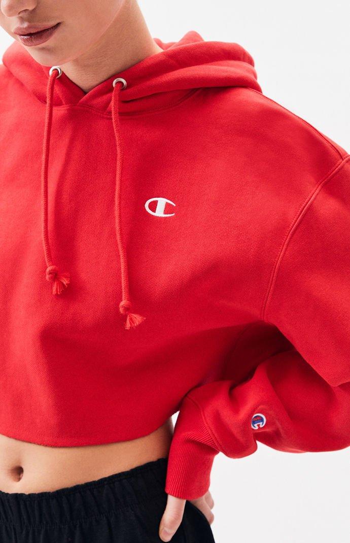 好評継続中 チャンピオン Champion Life レディース パーカー トップス Reverse Weave Cinch Bottom Hoodie Sandalwood Red 取寄品 Alimamiy Ru