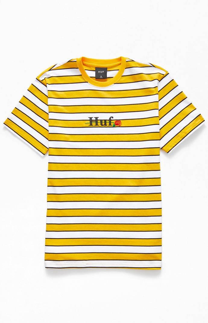 Huf yellow shirt Clearance