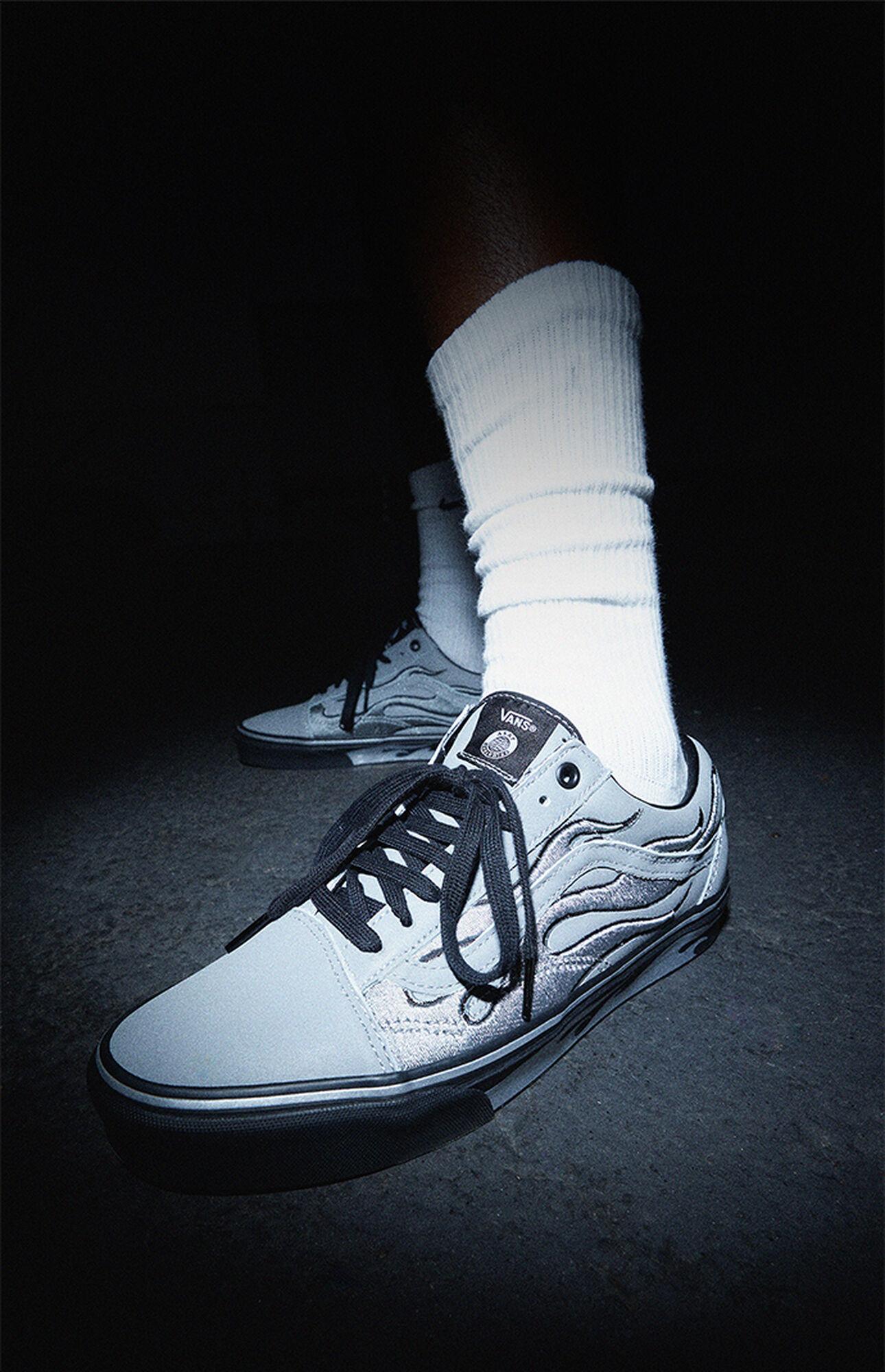 Vans Rubber X A$ap Worldwide Silver Reflective Old Skool Shoes in Metallic  for Men | Lyst