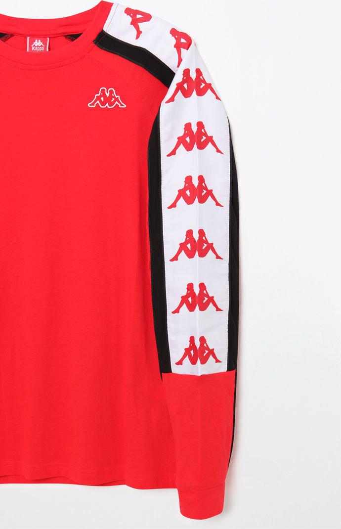 kappa shirt red