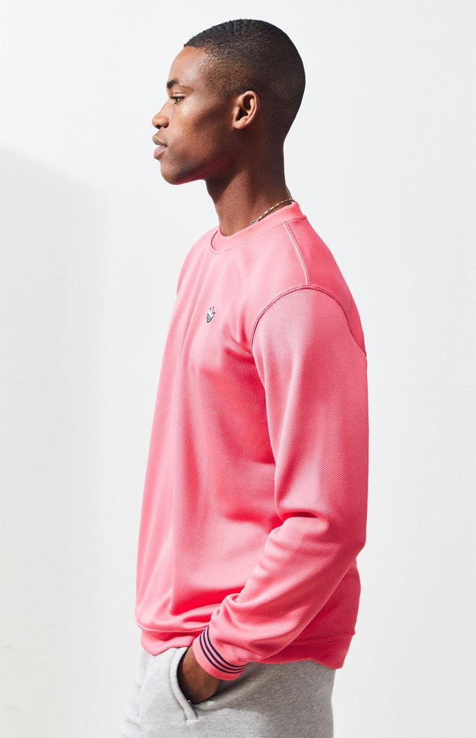 adidas pique crewneck