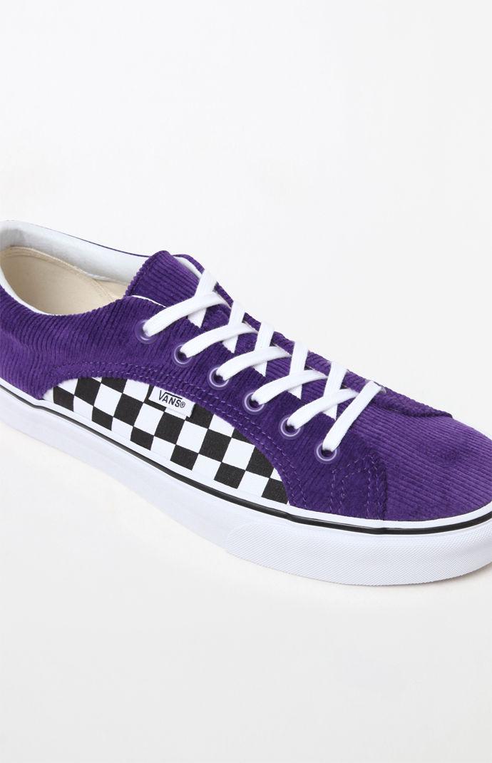 Vans Rubber Lampin Purple & Checkerboard Shoes for Men | Lyst