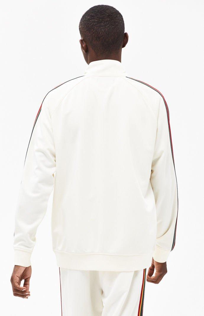 pacsun side stripe tricot black track pants
