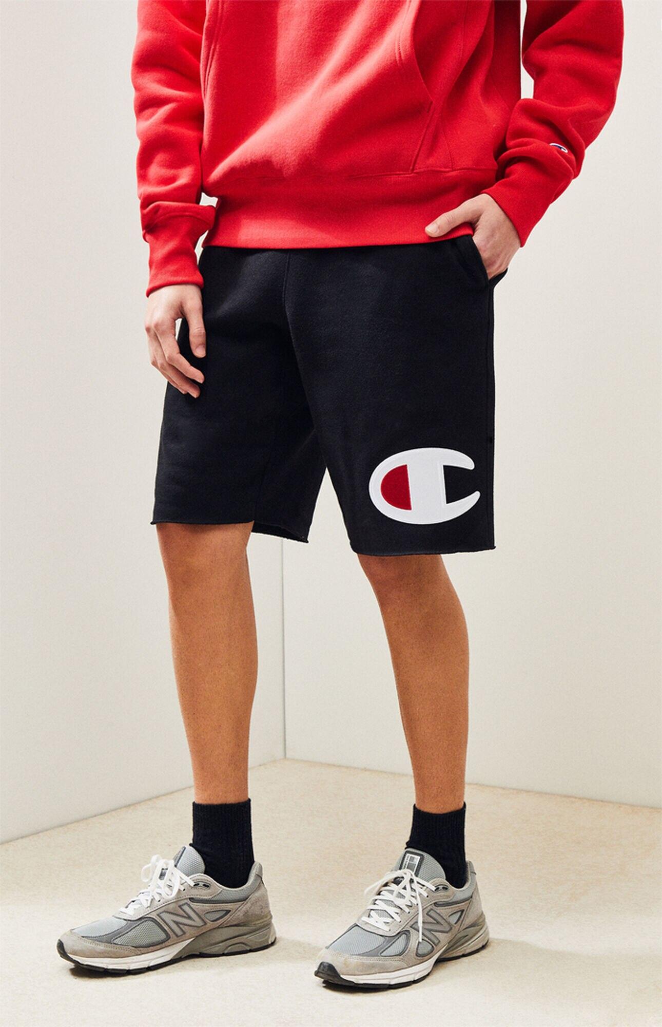 Champion reverse weave cutoff active shorts Clearance