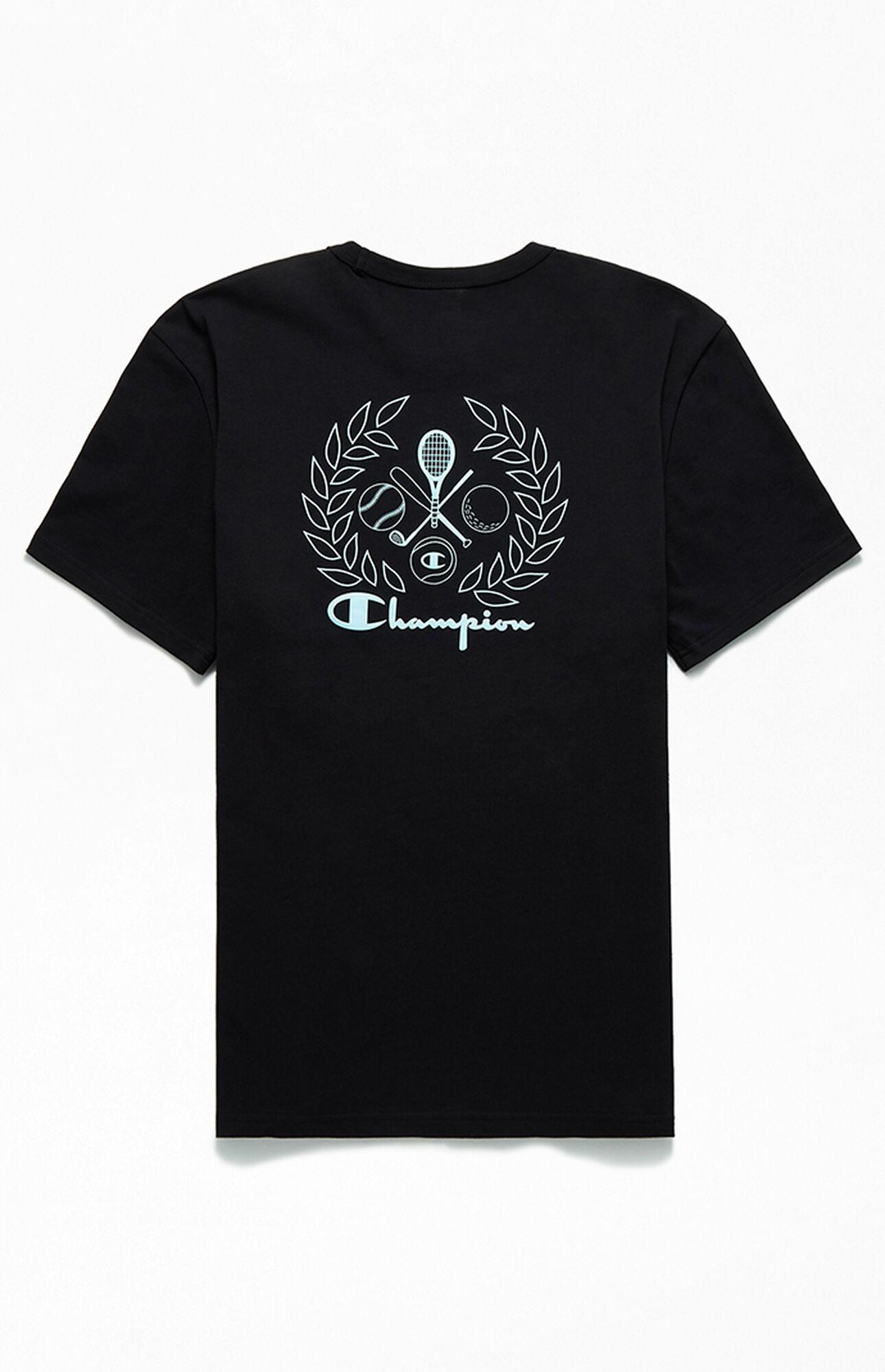 Champion Athletic Club Crest Tshirt in Black for Men Lyst