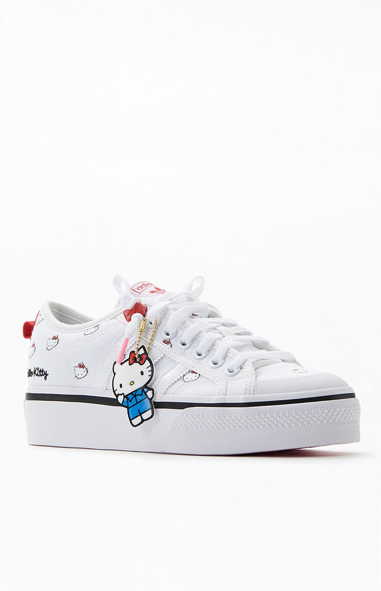 adidas Hello Kitty Nizza Platform Sneakers in White Lyst