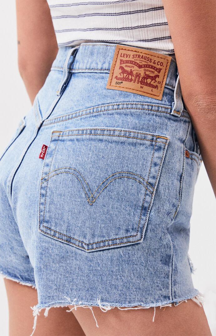 levis shorts 501 high waist