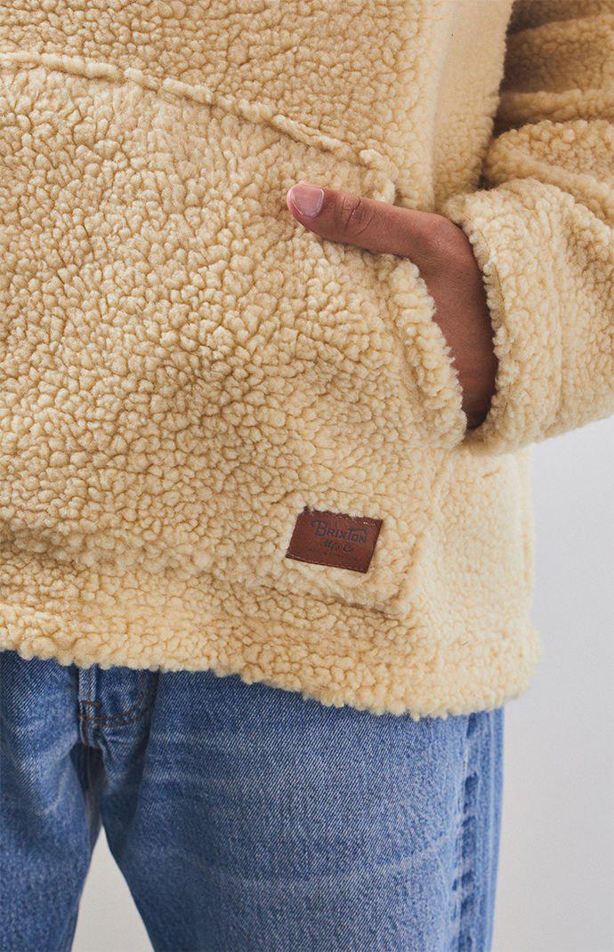 brixton grade sherpa hoodie