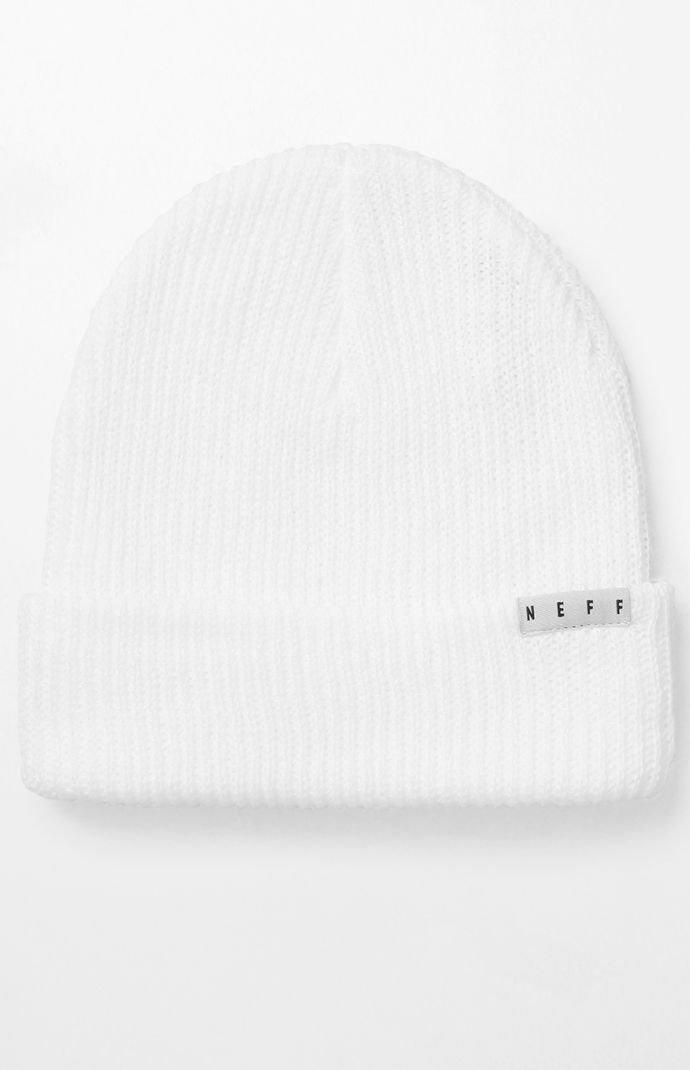 white neff beanie