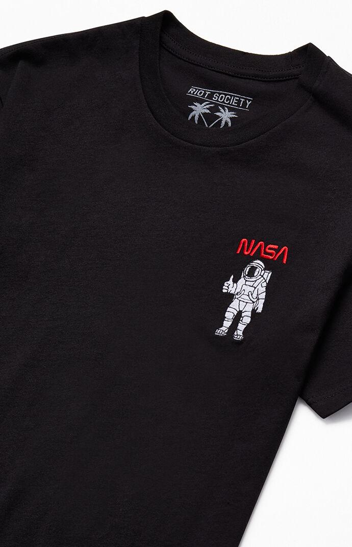 Riot Society Nasa Astronaut T-shirt in Black for Men | Lyst
